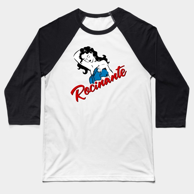 Rocinante Baseball T-Shirt by noturnastudios